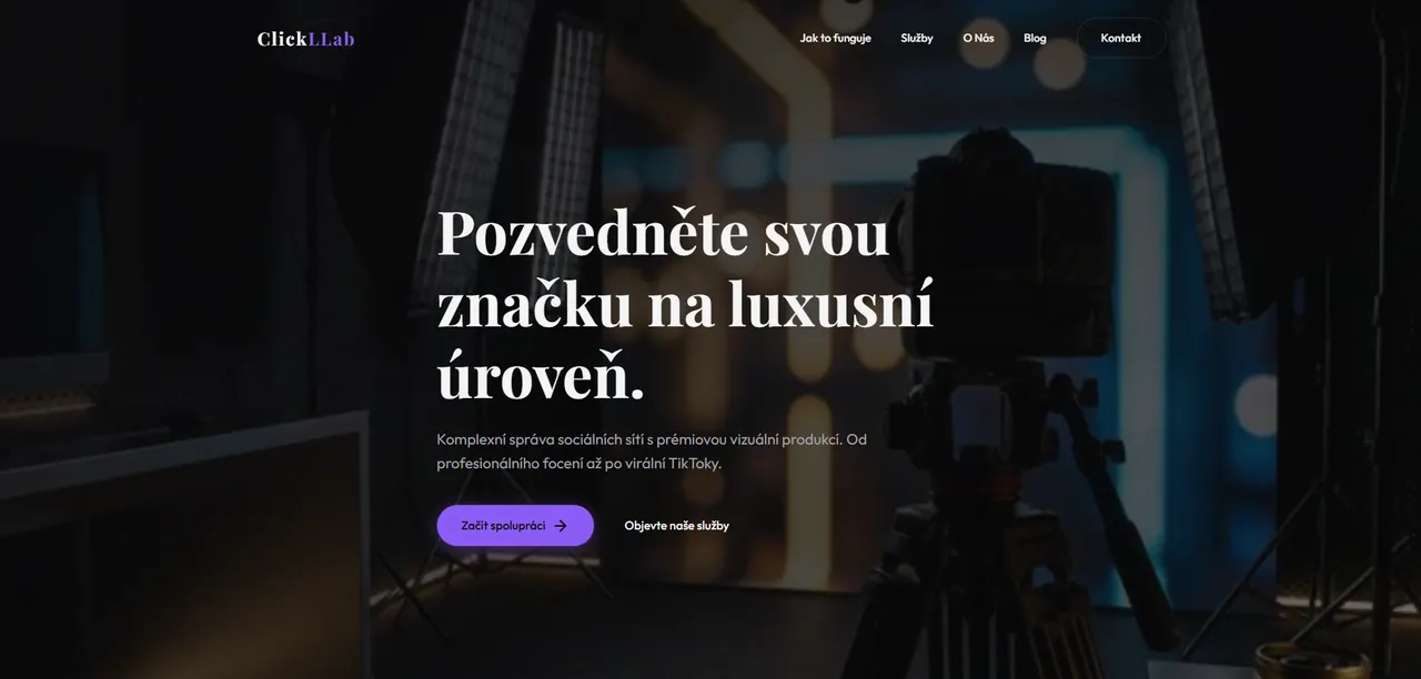 Realizace ClickLLab