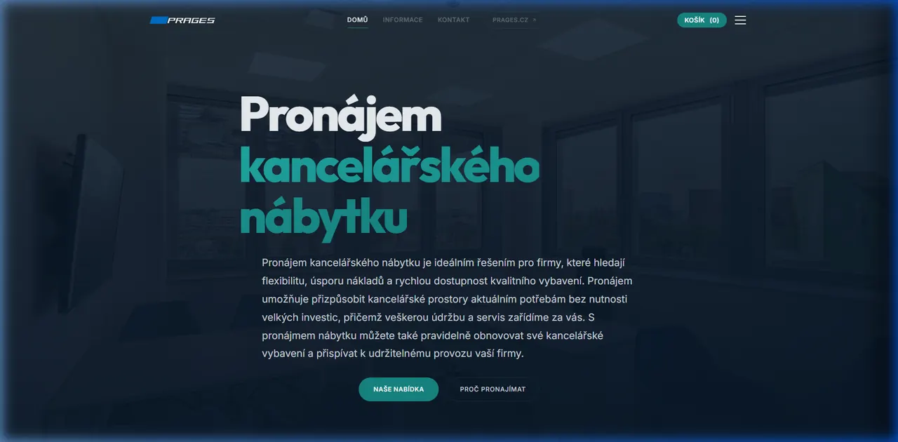 Realizace Pronájem nábytku